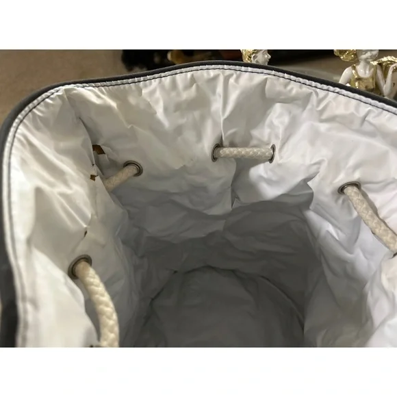 Chanel Canvas Drawstring Bucket Bag - Picture 10 of 15